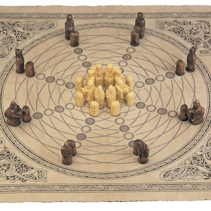 Noble Celts Circular Chess Board