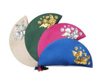 Embellished evening clutch bags, Statement wedding handbags