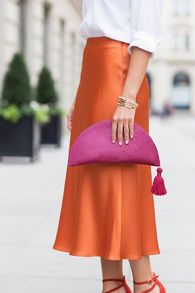 Sera Borsa Pochette per le Donne Spiaggia Tessuto Uncinetto Borsa Gnocco Frizione Arricciato Nuvola Borsa Colorblock (bianco,Taglia unica Sera Borsa Pochette per le Donne Spiaggia Tessuto Uncinetto Borsa Gnocco Frizione Arricciato Nuvola Borsa Colorblock (bianco,Taglia unica