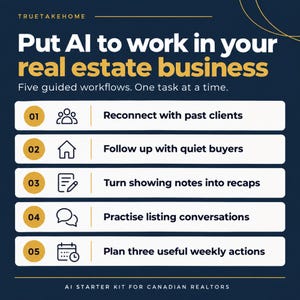 AI Starter Kit for Canadian Realtors | ChatGPT Prompts & Workbook (PDF) image 2