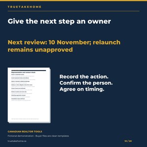 Canadian Expired Listing Kit for Realtors, Seller Relaunch Review, Consultation Scripts and Follow Up Emails image 10