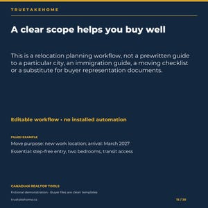 Canadian Relocation Guide for Realtors, Local Area Comparison, Discovery Worksheets and Client Email Templates image 15
