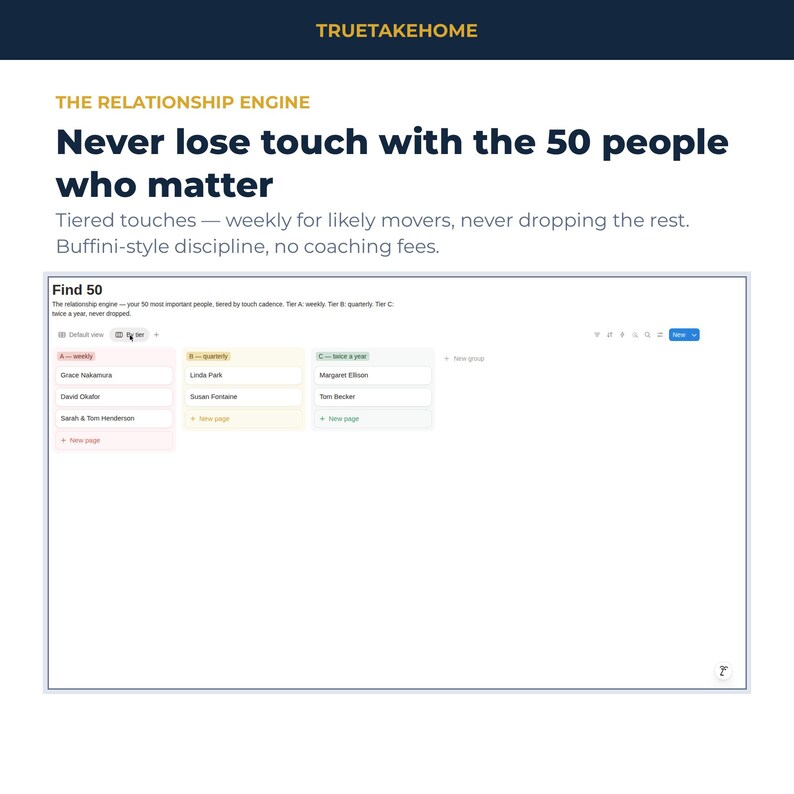 Notion Realtor OS | Canadian Real Estate CRM, True Take-Home Commission Tracker & Business Planner image 4