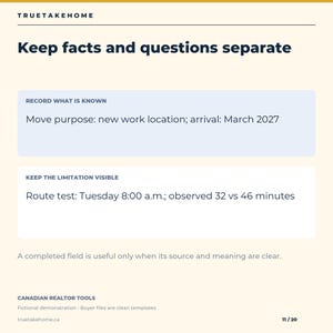 Canadian Relocation Guide for Realtors, Local Area Comparison, Discovery Worksheets and Client Email Templates image 11