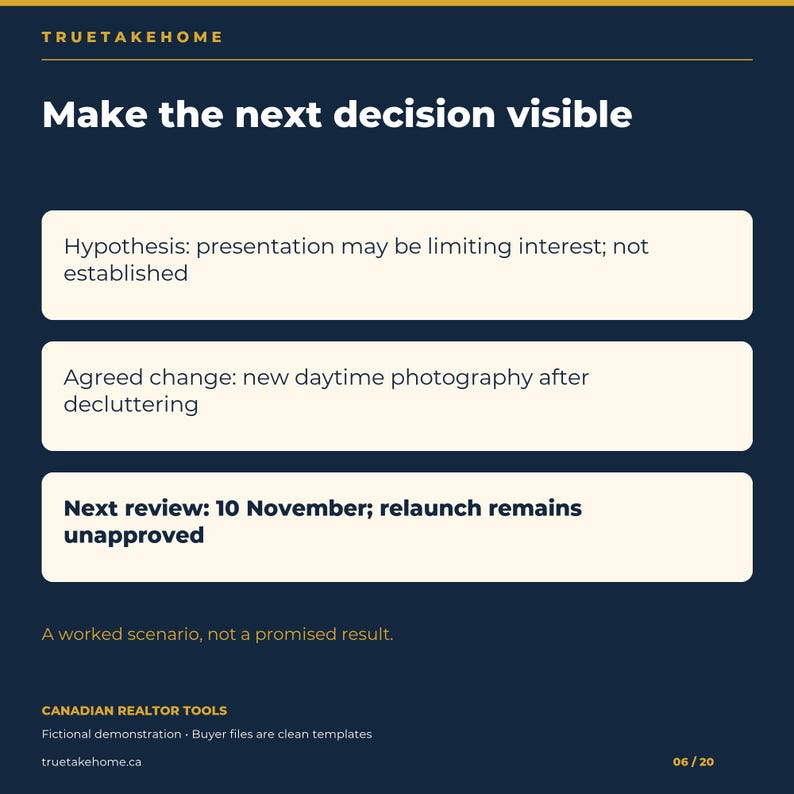 Canadian Expired Listing Kit for Realtors, Seller Relaunch Review, Consultation Scripts and Follow Up Emails image 6