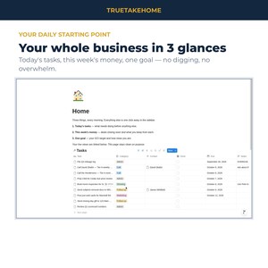 Notion Realtor OS | Canadian Real Estate CRM, True Take-Home Commission Tracker & Business Planner image 2