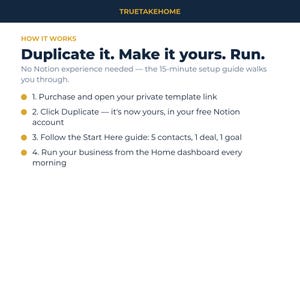 Notion Realtor OS | Canadian Real Estate CRM, True Take-Home Commission Tracker & Business Planner image 7