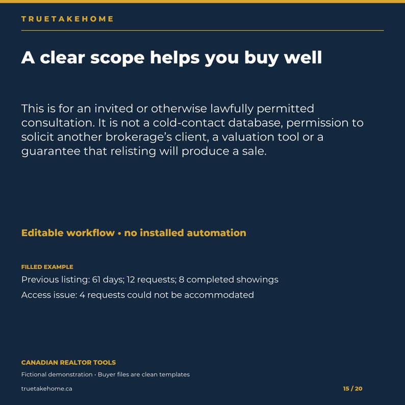 Canadian Expired Listing Kit for Realtors, Seller Relaunch Review, Consultation Scripts and Follow Up Emails image 15
