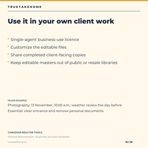 Home Staging and Photography Checklist for Canadian Realtors, Listing Prep Plan, Seller Worksheets and Email Templates Bild 16