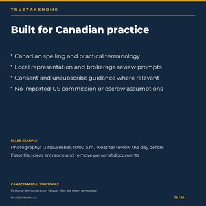 Home Staging and Photography Checklist for Canadian Realtors, Listing Prep Plan, Seller Worksheets and Email Templates Bild 12