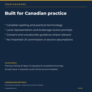 Canadian Expired Listing Kit for Realtors, Seller Relaunch Review, Consultation Scripts and Follow Up Emails image 12