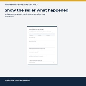 Kit para jornadas de puertas abiertas para agentes inmobiliarios canadienses / 10 páginas editables de Canva / Listas de verificación, formularios de registro y guiones de seguimiento imagen 6
