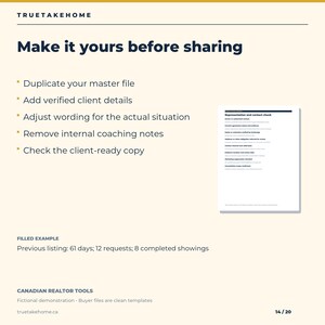 Canadian Expired Listing Kit for Realtors, Seller Relaunch Review, Consultation Scripts and Follow Up Emails image 14