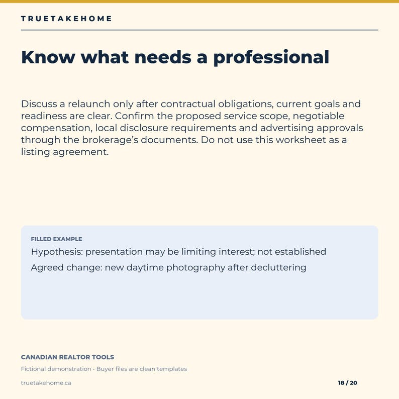 Canadian Expired Listing Kit for Realtors, Seller Relaunch Review, Consultation Scripts and Follow Up Emails image 18