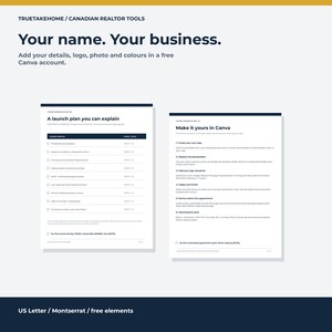 Kit de presentación de propiedades para agentes inmobiliarios / Paquete de citas de 12 páginas en Canva con resumen de análisis comparativo de mercado (CMA), guiones y seguimiento. imagen 8