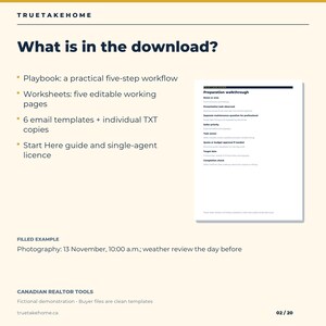 Home Staging and Photography Checklist for Canadian Realtors, Listing Prep Plan, Seller Worksheets and Email Templates Bild 2
