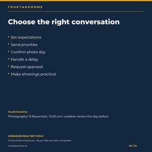 Home Staging and Photography Checklist for Canadian Realtors, Listing Prep Plan, Seller Worksheets and Email Templates Bild 8