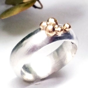 Gold Nuggets Ring