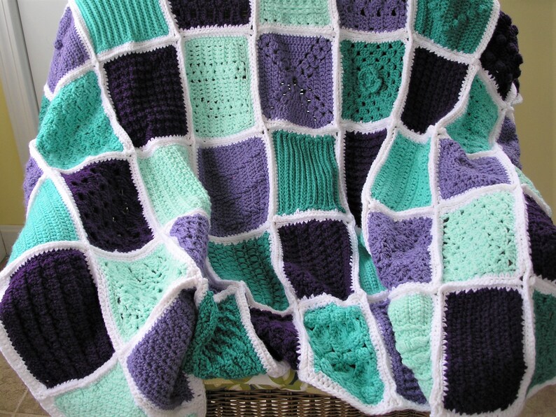 Beautiful Heirloom Crocheted Afghan