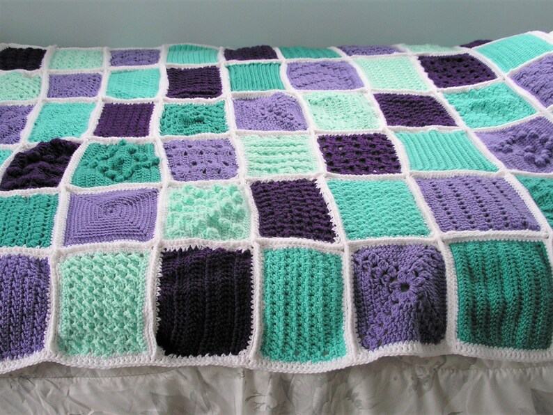 Beautiful Heirloom Crocheted Afghan