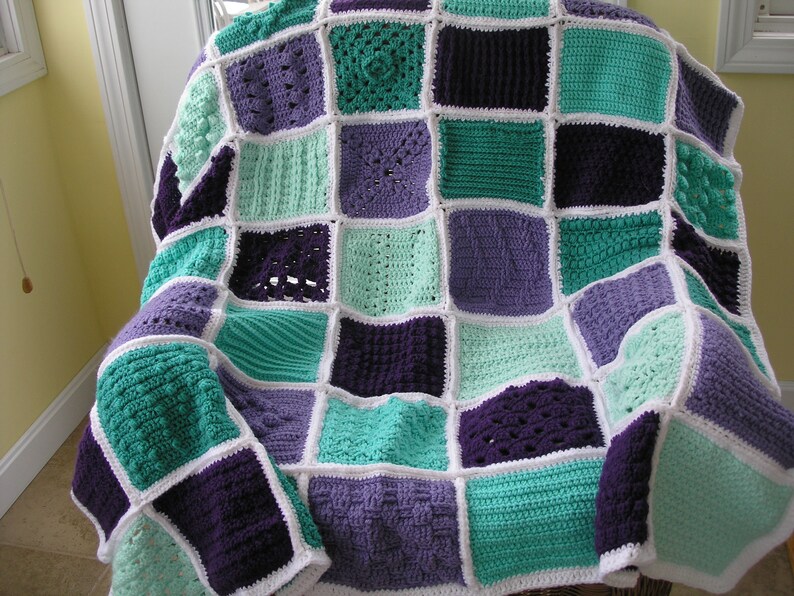 Beautiful Heirloom Crocheted Afghan