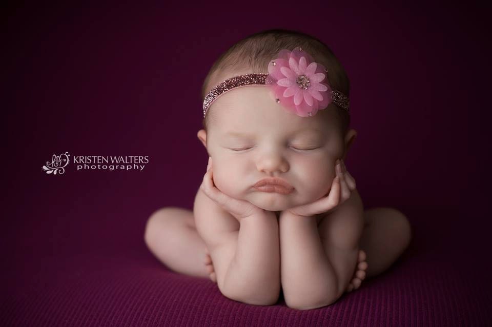 Flower Headband-swarovski Crystals-chiffon Flowers-photo  display picture 3