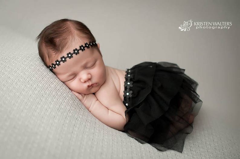 newborn black tutu