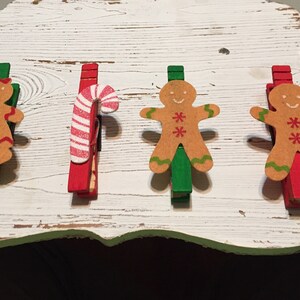 Gingerbread Magnetic Clips