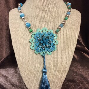 Teal in bloom