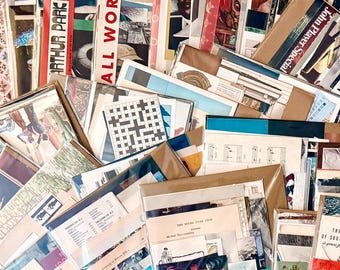 Vintage Ephemera Mystery Kits - 50 Piece Pack