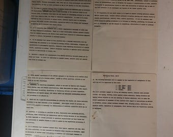 Dokument struktury pracy w amerykańskim urzędzie wojskowym z połowy XX wieku