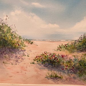 original watercolor - seascape