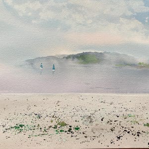 original watercolor - seascape