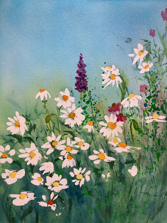 Sky　アメリ　WATERCOLOR PAINT FLORAL Sky アメリ WATERCOLOR PAINT FLORAL Sky アメリ WATERCOLOR PAINT