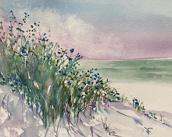 original watercolor - seascape