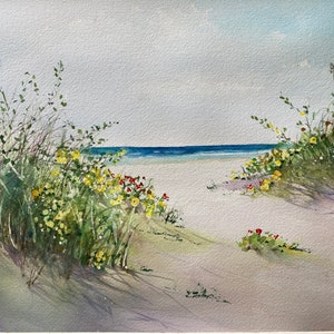 original watercolor - seascape