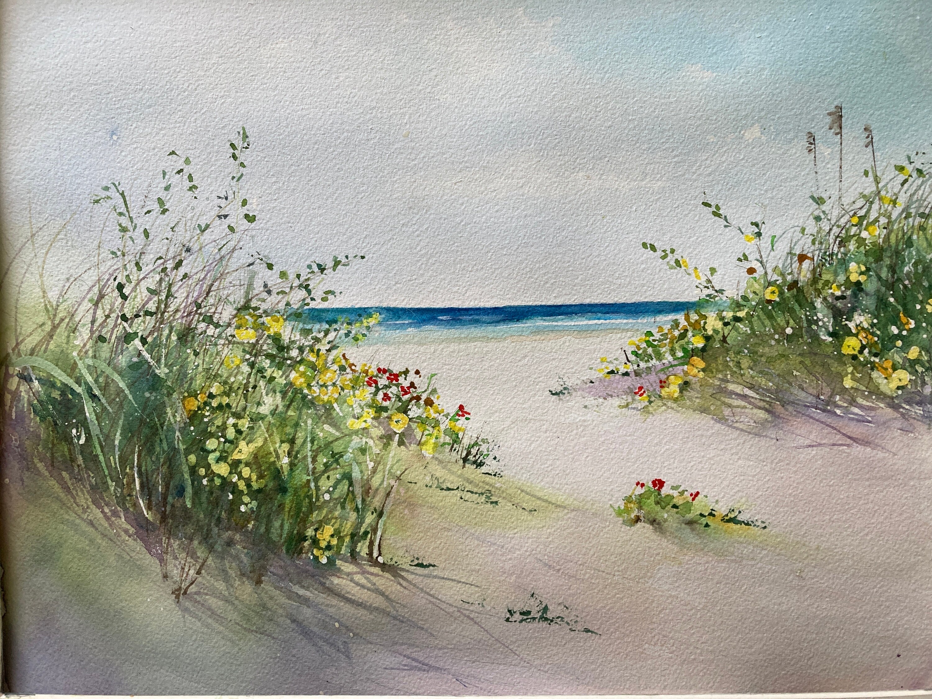 original watercolor - seascape