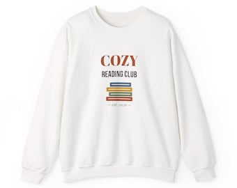 Cozy Reading Club Sweatshirt Est 2026, Book Lover Crewneck, Bookish Sweater, Book Club Gift, Reader Gift for Her
