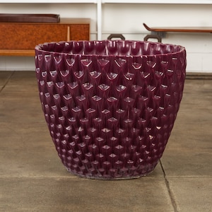 Phoenix-1 Planter in Purple Glaze by David Cressey for Architectural Pottery image 1