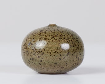 Petite Speckled Ceramic Bud Vase