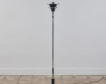Art Deco Torchiere Floor Lamp