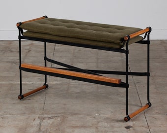 Cleo Baldon Tufted Gallery Bench for Terra