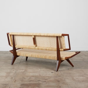 Paul Laszlo Cane Bench for Glenn of California image 8