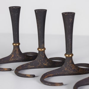 Set of Six Jens Quistgaard Candlesticks for Dansk image 8