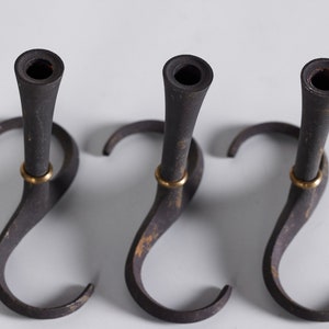 Set of Six Jens Quistgaard Candlesticks for Dansk image 9