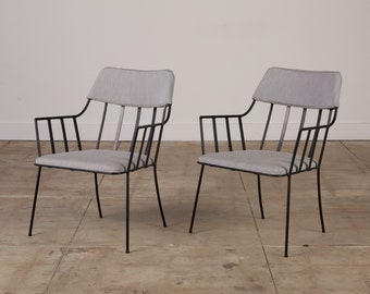 Pair of Paul Laszlo Patio Armchairs