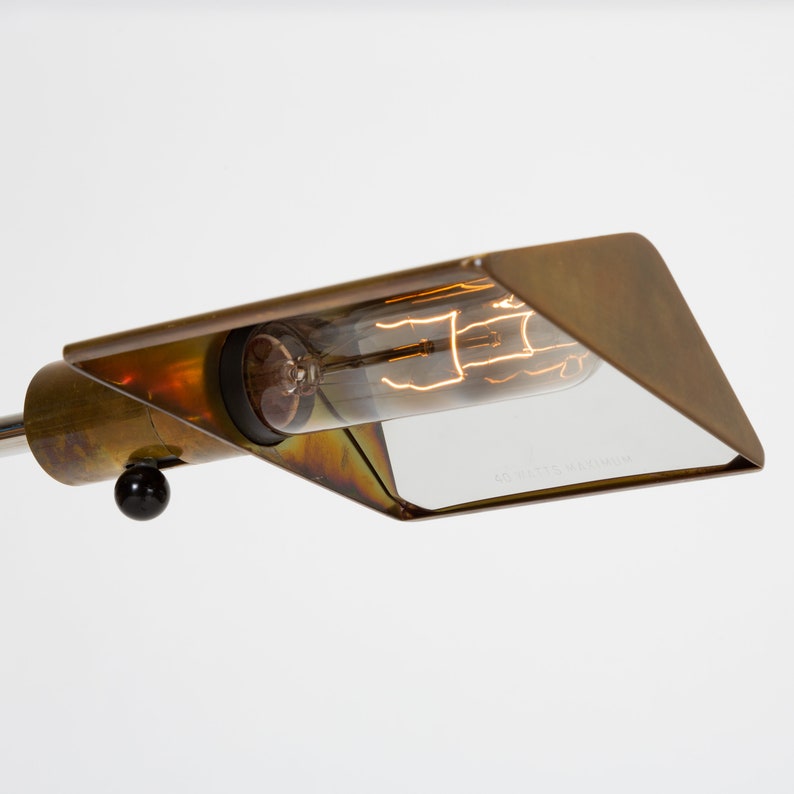 Cedric Hartman Brass Cantilever Floor Lamp