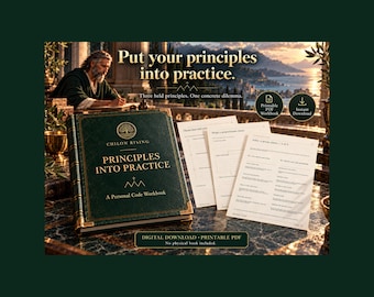 Principles Into Practice: A Personal Code Workbook | Principles Worksheets | Printable PDF