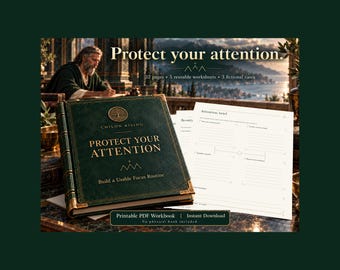 Focus Routine Workbook: Attention Brief, Interruption Handling, Session Review (PDF Download)
