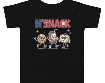 N Snack Toddler Shirt, Funny Snack Kids Tee, 90s Music Inspired Toddler Shirt, Parent Humor Tee